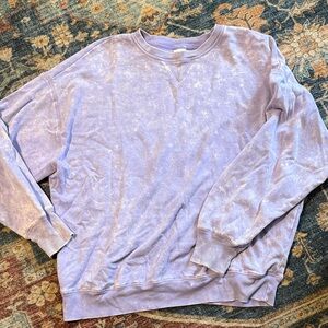 No Boundaries Women's Lavender Sweatshirt